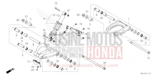 BRAS DE COUSSIN GL1800DAM de 2021